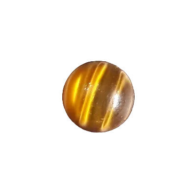 Cat’s Eye Glass Cabochon – Amber – 13mm – 1 Gross