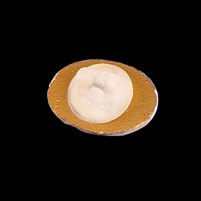 Back view showing frosted glass shank attachment, 15mm