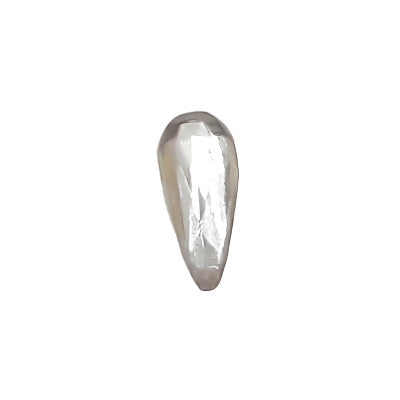 Wholesale Vintage Crystal Glass Teardrop Cabochon – Mirrored Back – 3×8 mm
