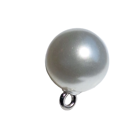 Pearlized Full Ball Button with Screw Shank – 14mm – 1 Gross